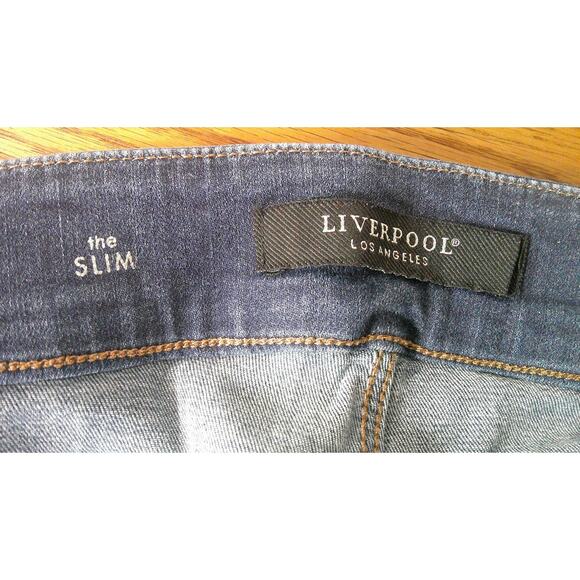 Liverpool Los Angeles Jeans the Slim 14/32 Petite - Picture 4 of 5